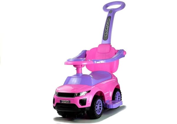 Rider med skubber 614W Pink