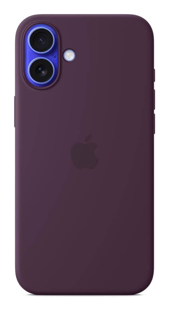 APPLE iPhone 16 Plus silikonikuori MagSafella - Luumu