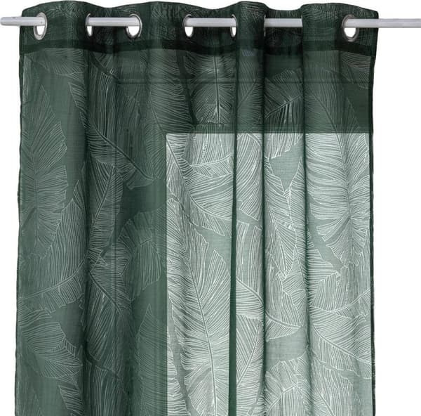 Gardin Atmosphera VOILAGE DEBO Polyester Grön (140 x 240 cm)