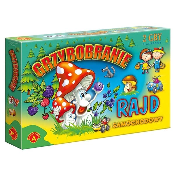Svampjakt, Bilrally - 2 spel