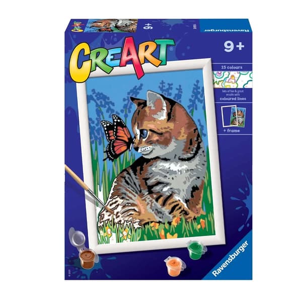 CreArt Killing og sommerfugl Malekit