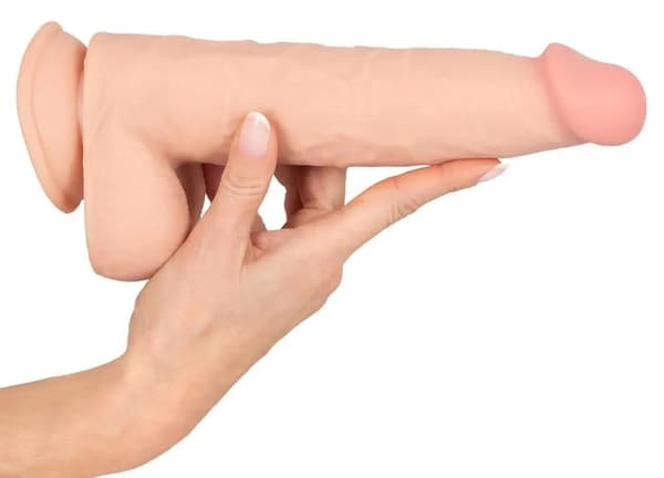 NS Vibrator med bevægelig hud 25