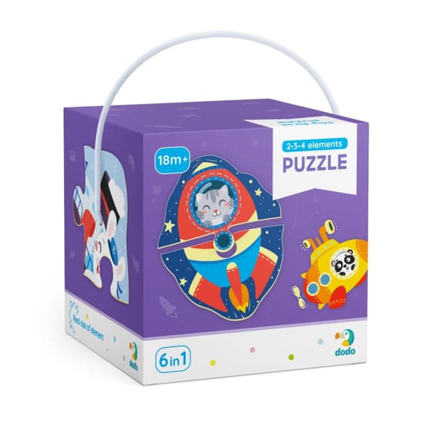 Palapeli 2-3-4el Kuljetus 300154 DODO