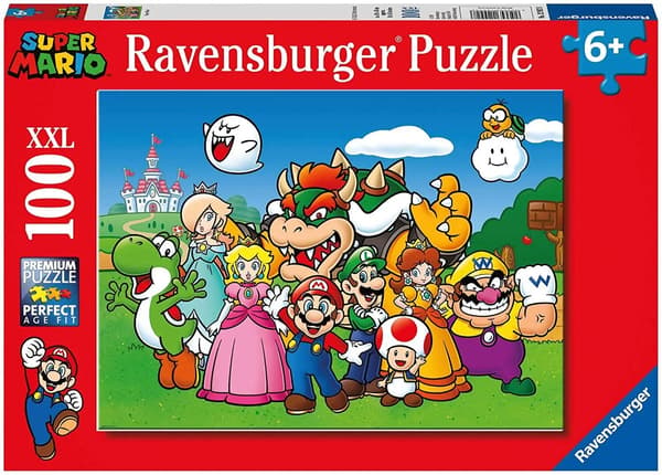 Super Mario Bros XXL puslespil 100 brikker