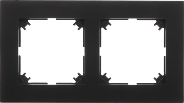 SANTRA dobbeltramme sort 4172-09
