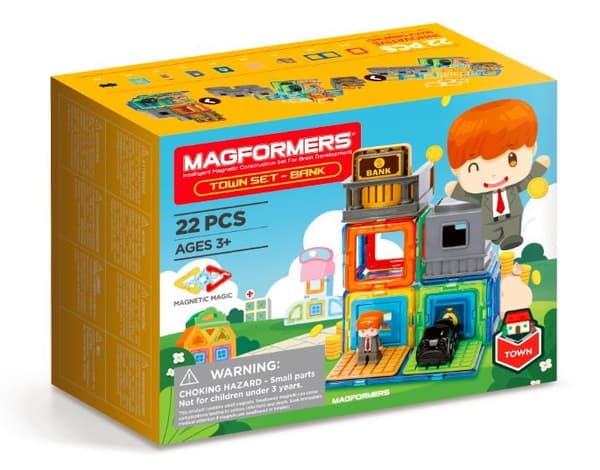 Magformers Byggklossar STADSETT - BANK