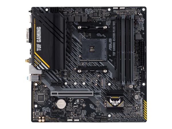 ASUS TUF GAMING A520M-PLUS WIFI - bundkort - micro ATX - Socket AM4 - AMD A520