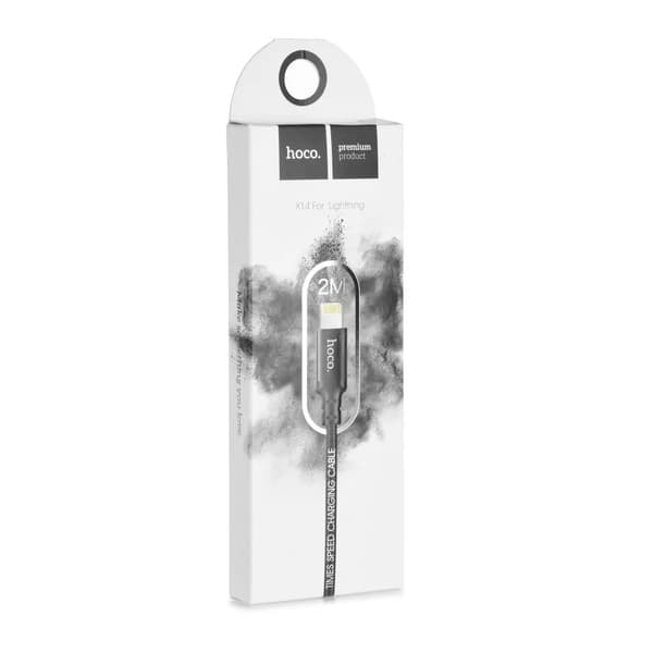 HOCO kabel USB A til Lightning X14 2 m sort