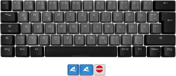 SKILLER SAC20 S4 (sort, 61 stk., ISO-layout (DE), til SKILLER SGK50 S4)