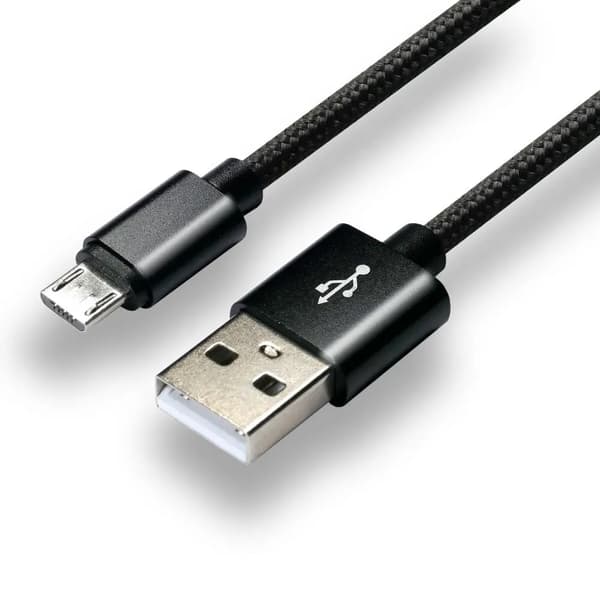 Micro USB-kabel EverActive CBB-0.3MB 0.3m sort