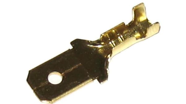Libox-stik 6,3 mm guld han stor (100 stk.) LIBOX LB0043 - LB0043