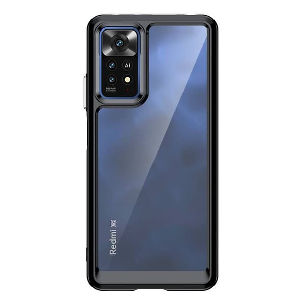Rumcover til Xiaomi Poco X5 5G / Redmi Note 12 5G cover med fleksibel sort ramme
