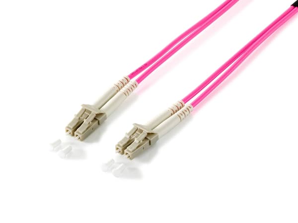 Equip Light Hode Patch Cord LC - LC, Multi- Mode, 50/125 OM4, 15m (255517)
