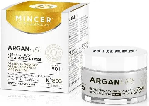 Mincer Pharma ArganLife 50+ Regenererende Natcreme 50ml