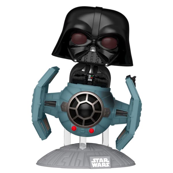 POP figur Rides Deluxe Star Wars Darth Vader med Tie Advanced Starfighter