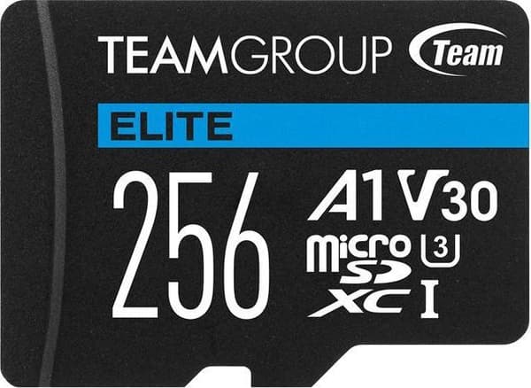 Team Group Flash-Card ELITE A1 - microSDXC UHS-I - 256 Gt