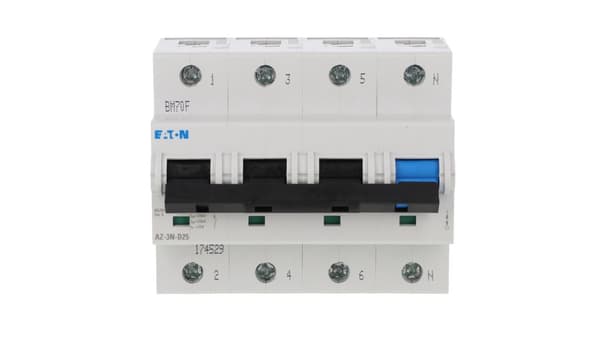 Afbryder 3P+N D 25A 25kA AC AZ-3N-D25 174529