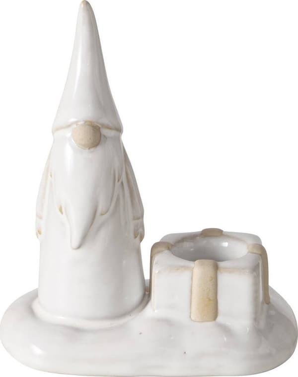Boltze Ljusstake med tomte för ett ljus SLAVKO, höjd 11 cm