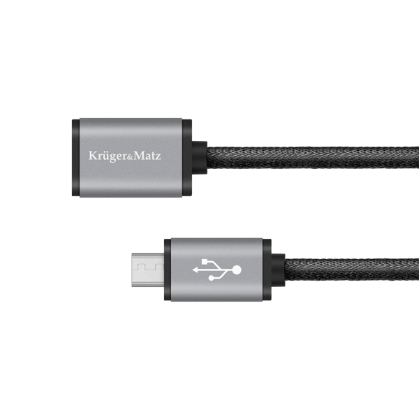 USB-kabel - mikro USB-stik 0,2 m Kruger&Matz