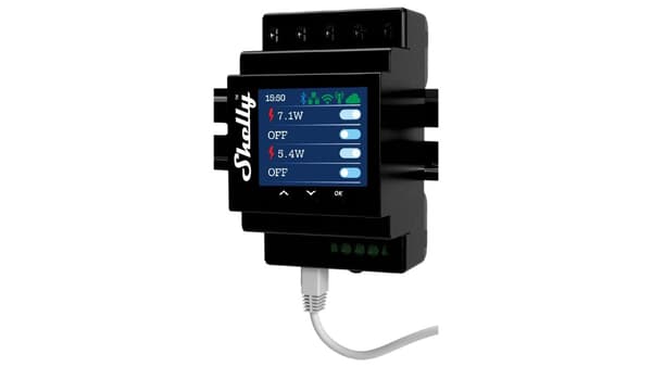 Shelly 4-kanavainen Shelly Pro 4PM WIFI-lähetin