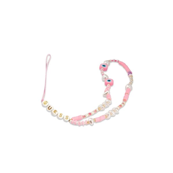Guess vedhæng GUSTSHPP Telefonrem pink