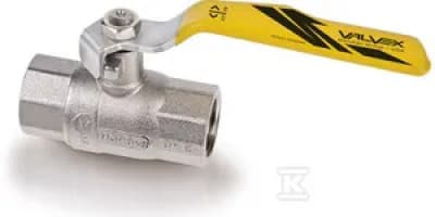 FORNICKELT GAS KUGLEVENTIL 4TECH -DN15-DST