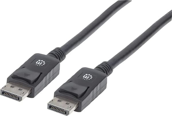 Manhattan DisplayPort-kabel - DisplayPort 1m sort (306935)