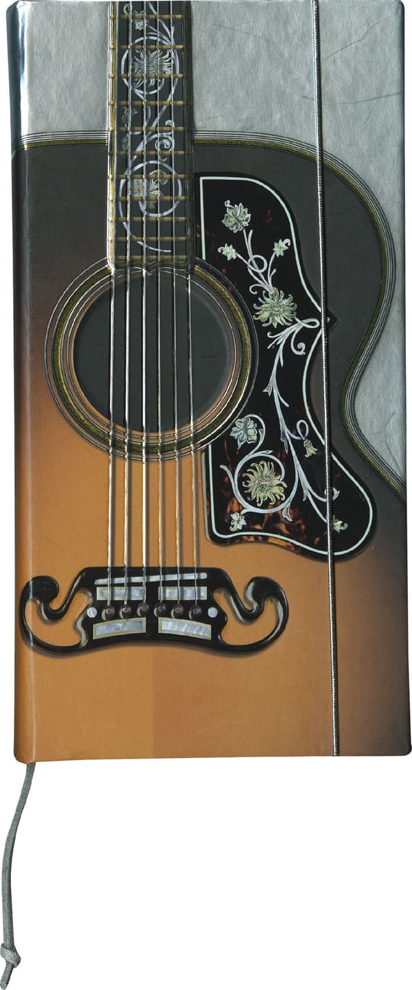 Dekorativ notesbog 0028-04 Guitar SUPER JUMBO 200