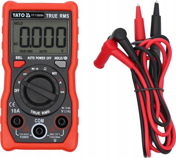 DIGITAL TRUE RMS LCD 4000 METER
