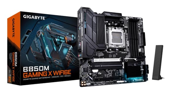 Gigabyte B850M GAMING X WIFI6E - bundkort - micro ATX - Socket AM5 - AMD B850
