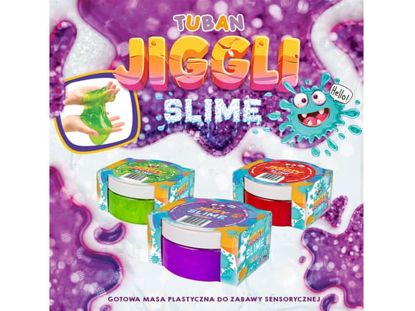 Jiggly Slime Helmi Kulta 500g TUBAN