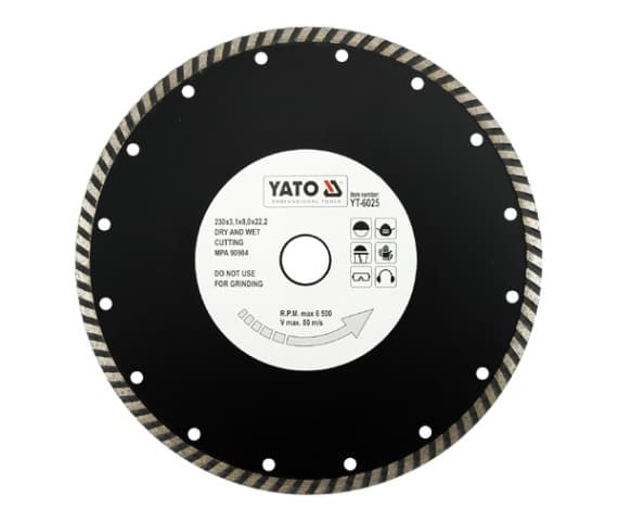 DIAMANTKLINGE \"TURBO\" - 230MM