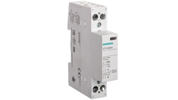 Modulær kontaktor 20A 2Z spole 230V AC SENTRON 5TT5800-0