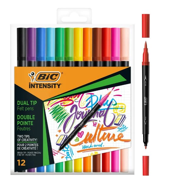 Tussisetti Bic Intensity 12 Kappaletta Monivärinen