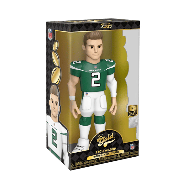 FUNKO GOLD 12\" NFL: NY JETS - ZACH WILSON