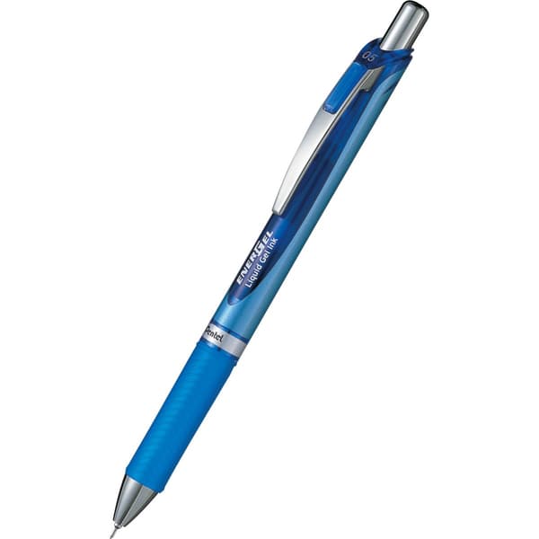 AUTOMATISK FINELINER PENTEL ENERGEL BLN75, BLÅ
