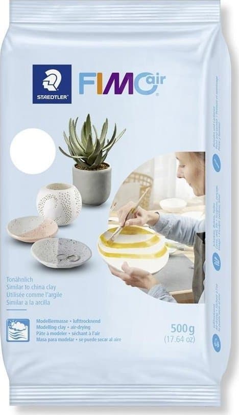 Fimo Air Light Modeleringsvægt 350g hvid