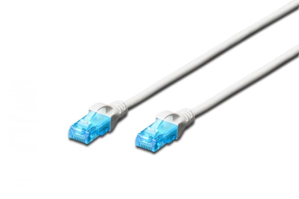 DIGITUS patchkabel - 1 m - hvid