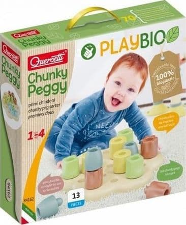 Quercetti Ukladanka Playbio chunky peggy