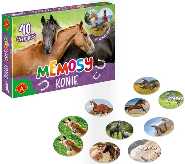 SPEL MEMOS HÄSTAR PLX AXL PUD