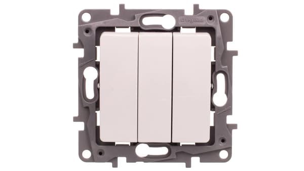NILOE Trippelkoppling 10 AX vit 764503