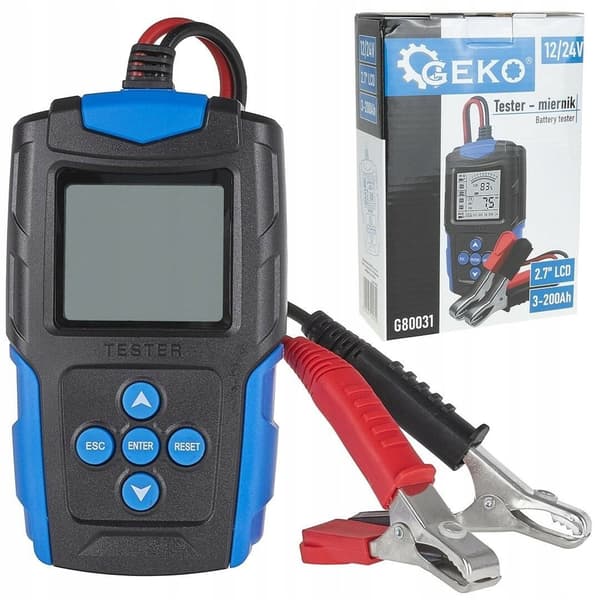 Testare – LCD-mätare för testning av 12/24V batterier 3Ah-200Ah (30)