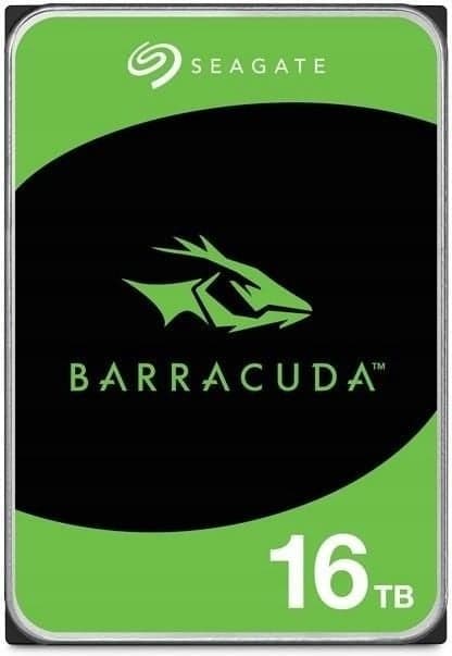 SEAGATE Desktop Barracuda 16TB HDD 7200rpm SATA 3.5inch