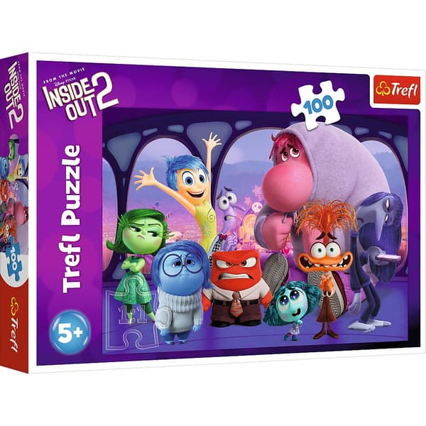 PUZZLE 100EL KLUBBER INDE I HOVEDET2 I HOVEDET PU12