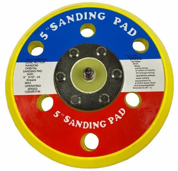 SKIVE TIL 125mm PNEUMATISK MIMOSRODE SLIBER /SØLV