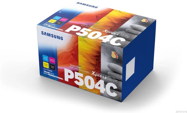 Samsung CLT-P504C - 4 pakker - sort, g