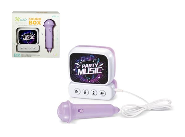 Musikinstrument lydboks mini med mikrofon