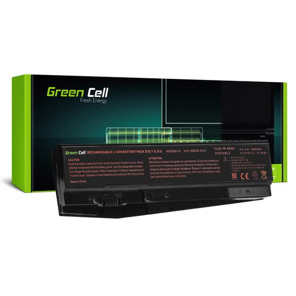 GREENCELL Batteri til Clevo N850-6S1P