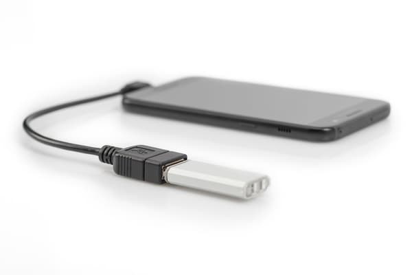 DIGITUS USB-adapter - Micro USB typ-B/USB typ-A - 20 cm