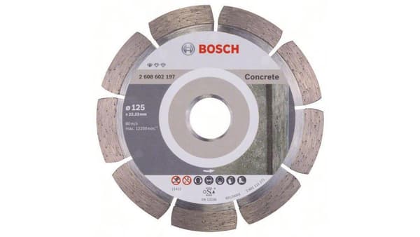 Bosch Diamant Slibeblad 125x22,23 Standard til Beton